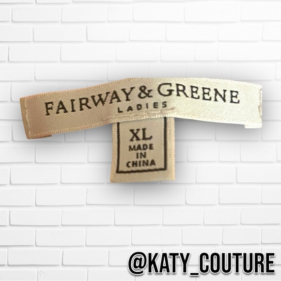 FAIRWAY & GREENE LADIES GOLF SHORTS, SIZE XL, NWOT. - Picture 3 of 3